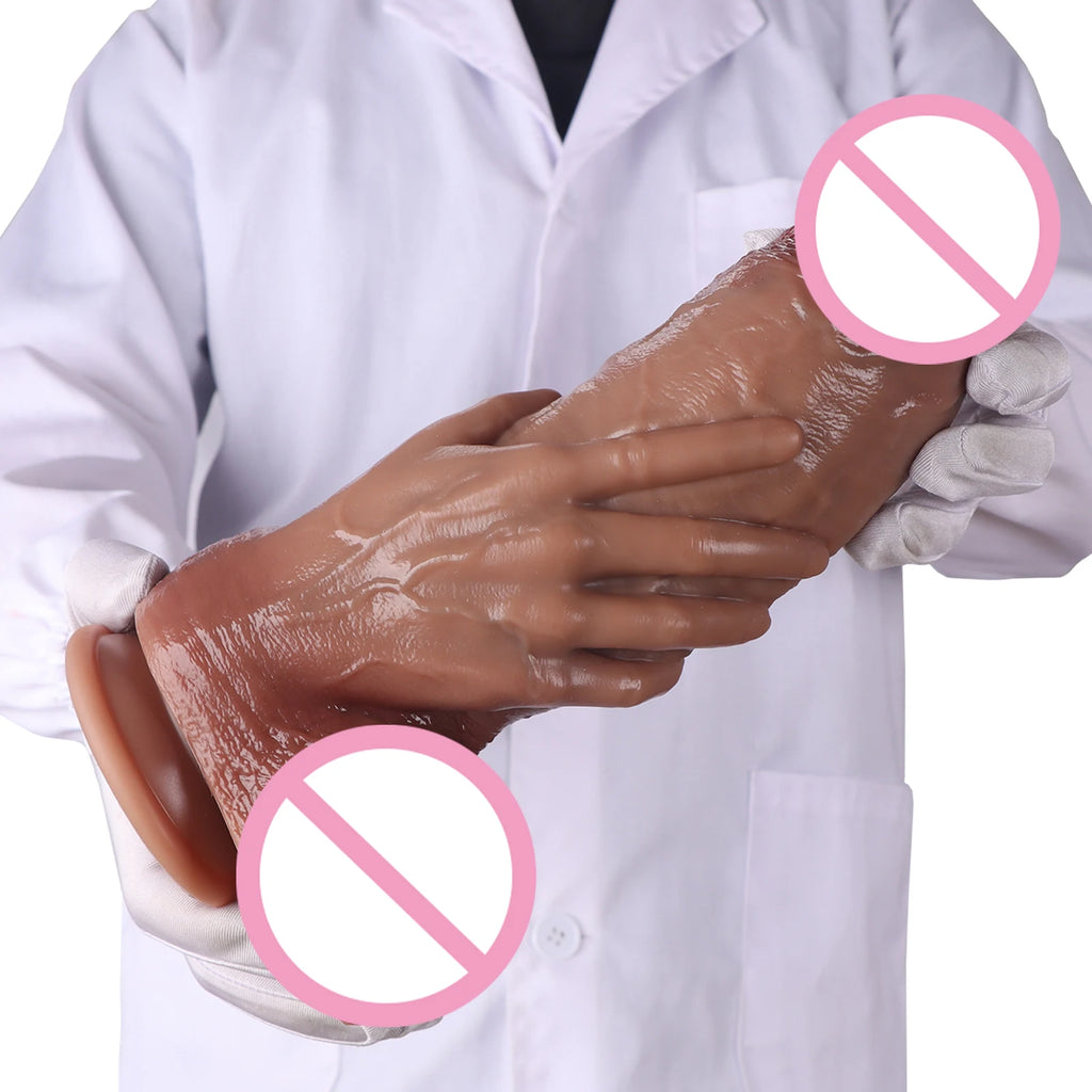 5 Size New  Realistic Giant  Dildo Silicone Animal Penis Adult Sex Toys Women Rapid Orgasm Masturbation Tool Oversized Soft Dick