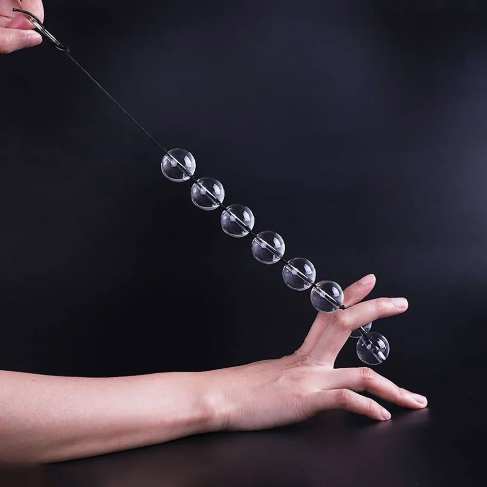 Adult Sex Toys Basic Beads, Smooth Anal Bead, Beginners Play Anal Trainer Toy for Women Couples