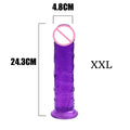 Dildo Anal Plug Dilldo? for Women But Cock Sex Toys Butt Woman Penis Dilbo? 18 Realistic Strapon Dildos Strap-on Adults Glass