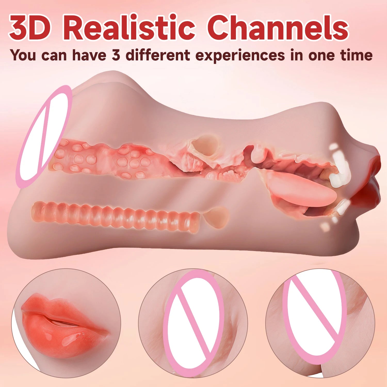 Sex Doll Toys Men 3D Realistic Pussy Real Vagina Sextoys Adult Product Male Pusssy Small Doll Masturbators Cup Masturbating Men