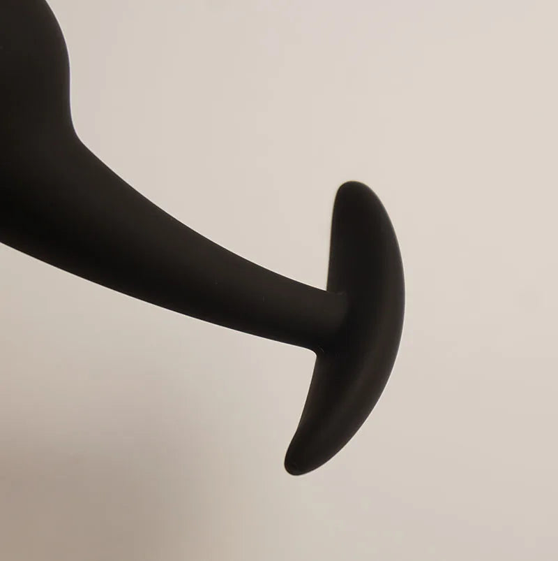 Silicone Anal Dilator Dildo Sex Toys,But Butt Plugs,Tadpole Shape Analplug Buttplug Butplug,Anus Ass Training Trainer ,Analsex