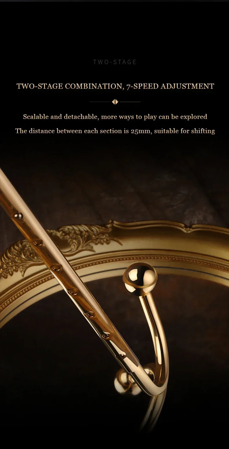 LOCKINK Metal Anal Hook Couple Adults Toys SM Posterior Anal Dilation Single Bead Adjustable Restraint Equipment for Men Women