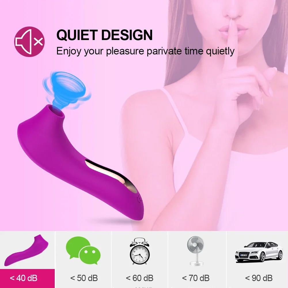 Mini Clitoral Vibrator For Woman G-spot Nipple Sucking Clitoris Sucker Pussy Stimulator Adults Sex Toys For Couples Girls 18+