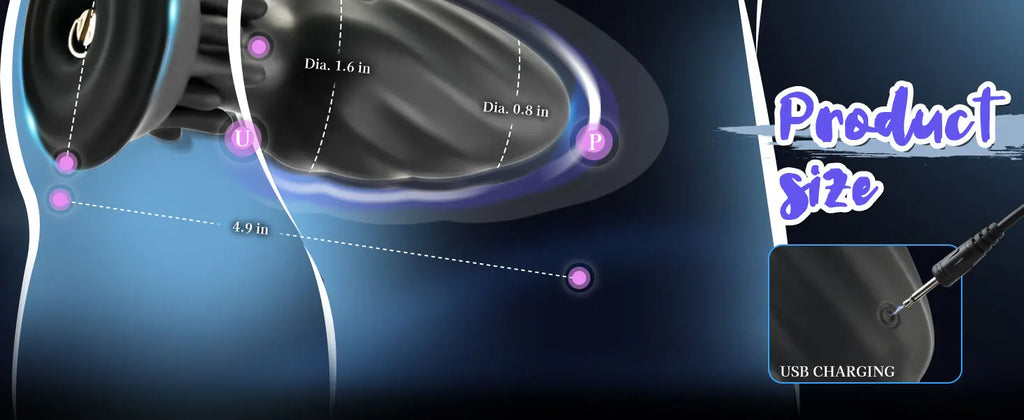 Silicone Anal Plug Vibrator Adult Sex Toys For Women Men Gay Butt Plug Wearable Prostate Massager Dildo Masturbator Sex Machine