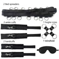 BDSM Set Toy Sex Handcuffs for Couple Adult Kit Bdsm Whip Anal Plug Vibrator Blindfold Strapon Bed Bondage Sexual Handcuffs Sexy