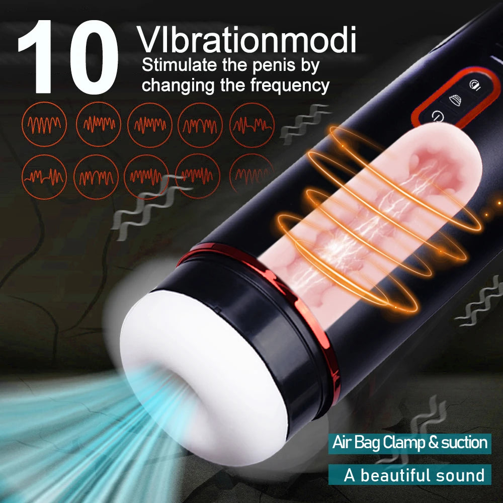 Male Masturbator Vaginal For Men 18 Sexy Toys Penis Pump Glans Sucking Sex Goods Adult Vagina Real Pussy Erotic Products