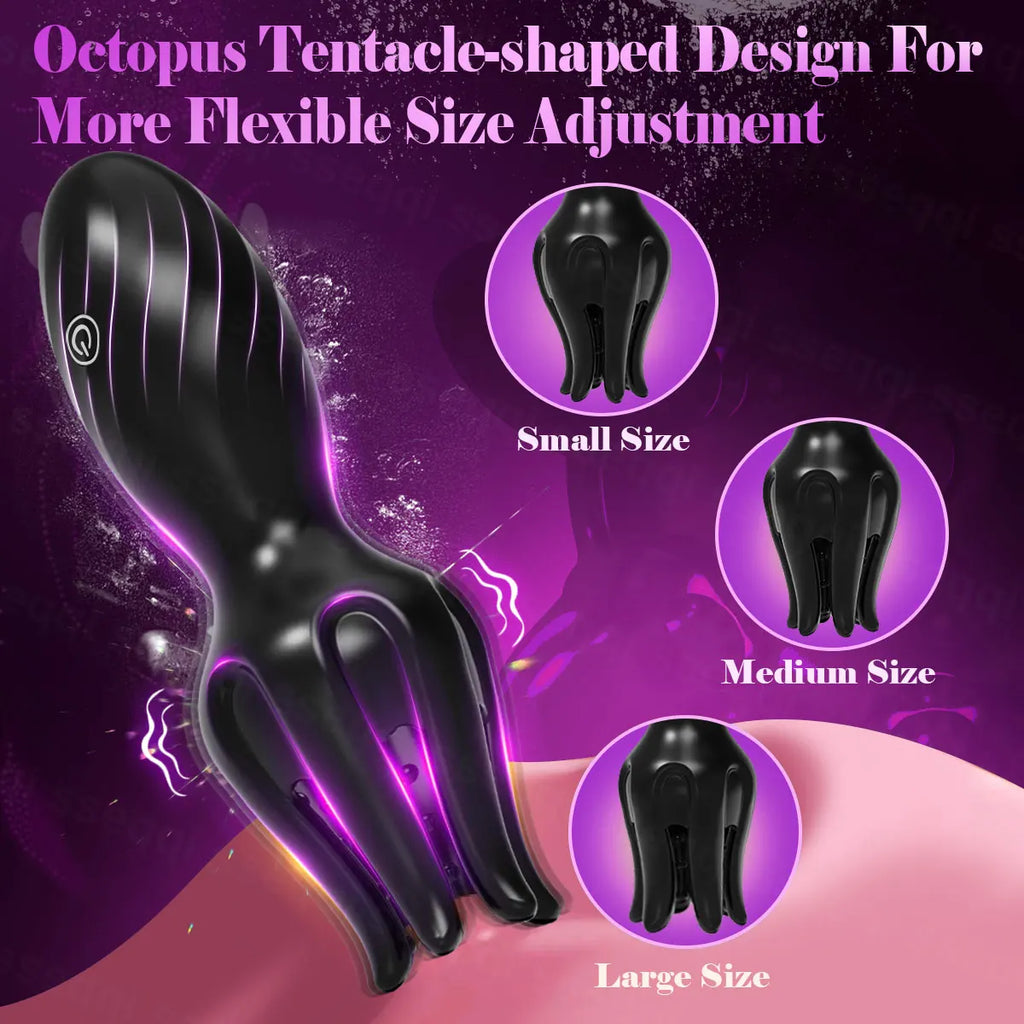 Masturbator for Men Glans Vibrating Tongue Licking Sex Oral Blowjob Lasting Delay Endurance Training Male Sex Toys for Men