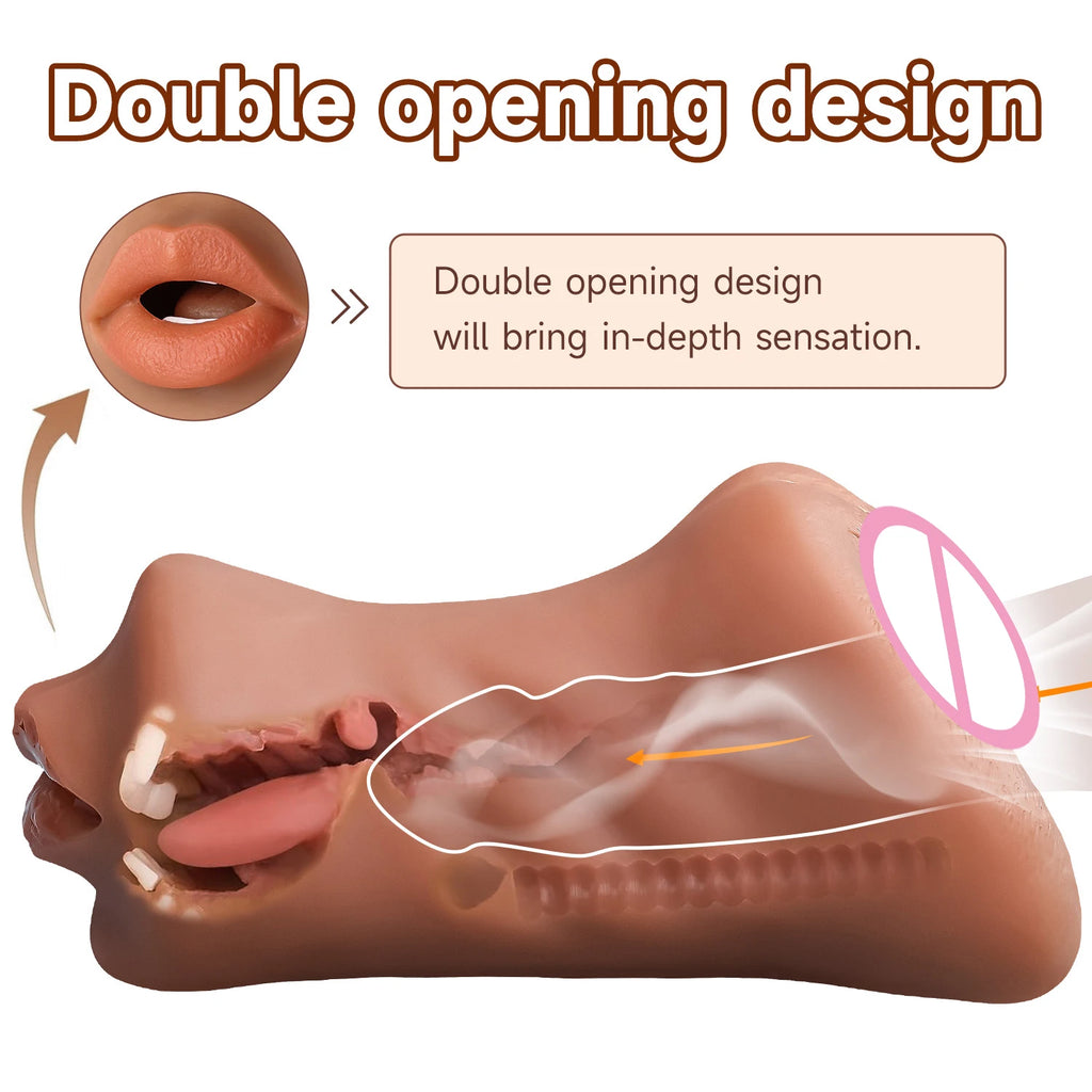 Men Artificial Vagina Pussy Masturbators Sextoys Penetration Anal Male for Adults 18+ Blowjob Sex Toys Anal Vagina Pussy