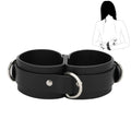 BDSM Bondage Handcuffs Sex Restraints Wrist Cuffs Sex Toys PU Leather Adjustable Adult Fetish SM Games for Couples Women Men