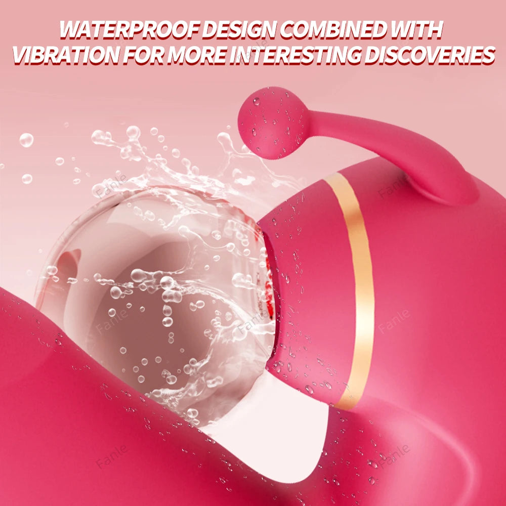 Adult Thrusting Sex Toy for Women Dildo Vibrator Sucking Clitoral Stimulation Female Masturbators Couples Games Sexual Pleasure