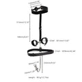 BDSM Sex Toys Adjustable Size Leather Collar Neck Bondage Kit Anal Hook Metal Butt Plug MAdult Games Couple Flirt Sex Toys