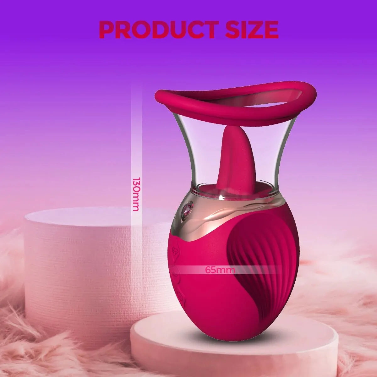 Realistic Tongue Licking Adult Sucking Vibrator Sex Toy 3 in 1 Nipple Clitoral G Spot Stimulator For Women Couples