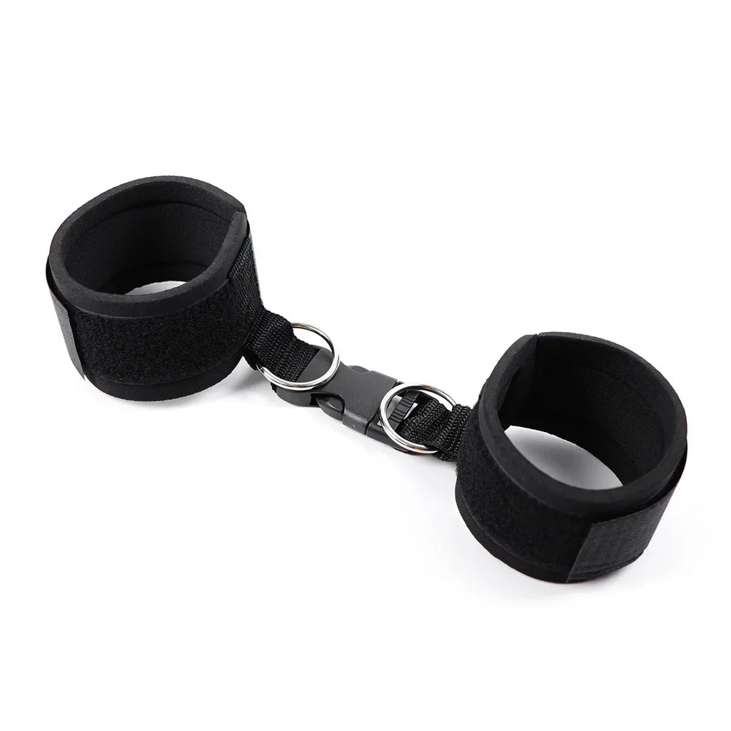 Handcuffs Bdsm Bondage Set BDSM Bondage Restraint Strap System Adults Wrists Ankle Cuffs Sex Toys For Women games