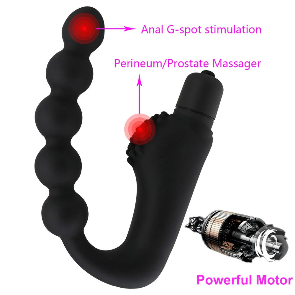Silicone Anal Plug Dildos Bullet Vibrator Butt Plugs Sex Toys for Women Men Gay Prostate Massager Anal Masturbating Adult Game