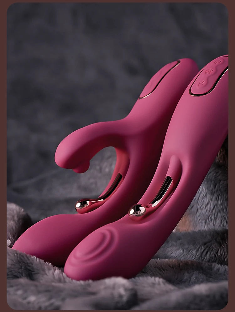 Vibrator Dildo Adult Sex Toys G-Spot Vibrator Rabbit Vibrators Female Sex Toys Adult Toys for Women Couples Sex Pleasure