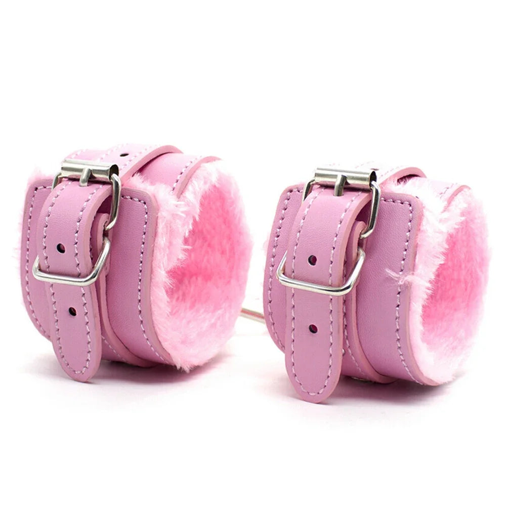 1 Pair Sex Toys for Woman BDSM Sex Bondage Set Erotic Adults Toys Handcuffs Ankle Cuffs Sex Toy Kit Adults Games Sex Products