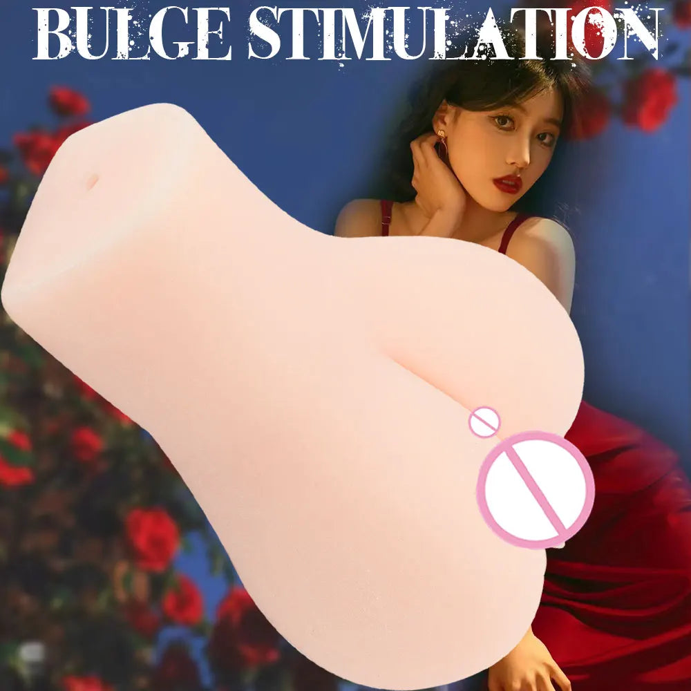 ZUIMAO Male Masturbator Adult Sex Toy with 3D Realistic Textured Pocket Pussy and Tight Anus Sex Doll Stroker for Sexy Adult Man