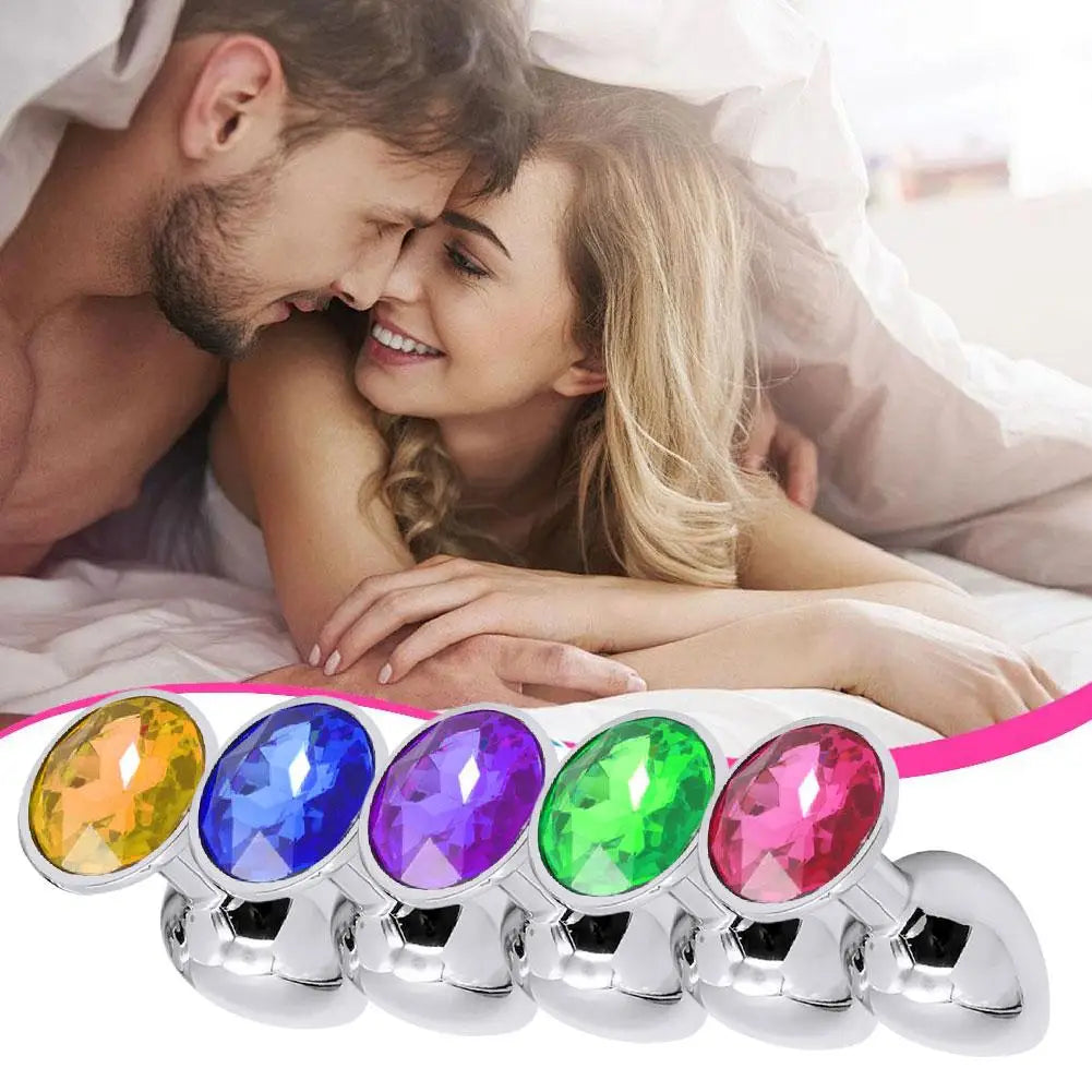 Anal Plug Waterproof Stainless Steel Smooth Touch Anal Buttplug Sex Toys Sex Products Men/Women/gay Sex Toys Butt Dilator Care