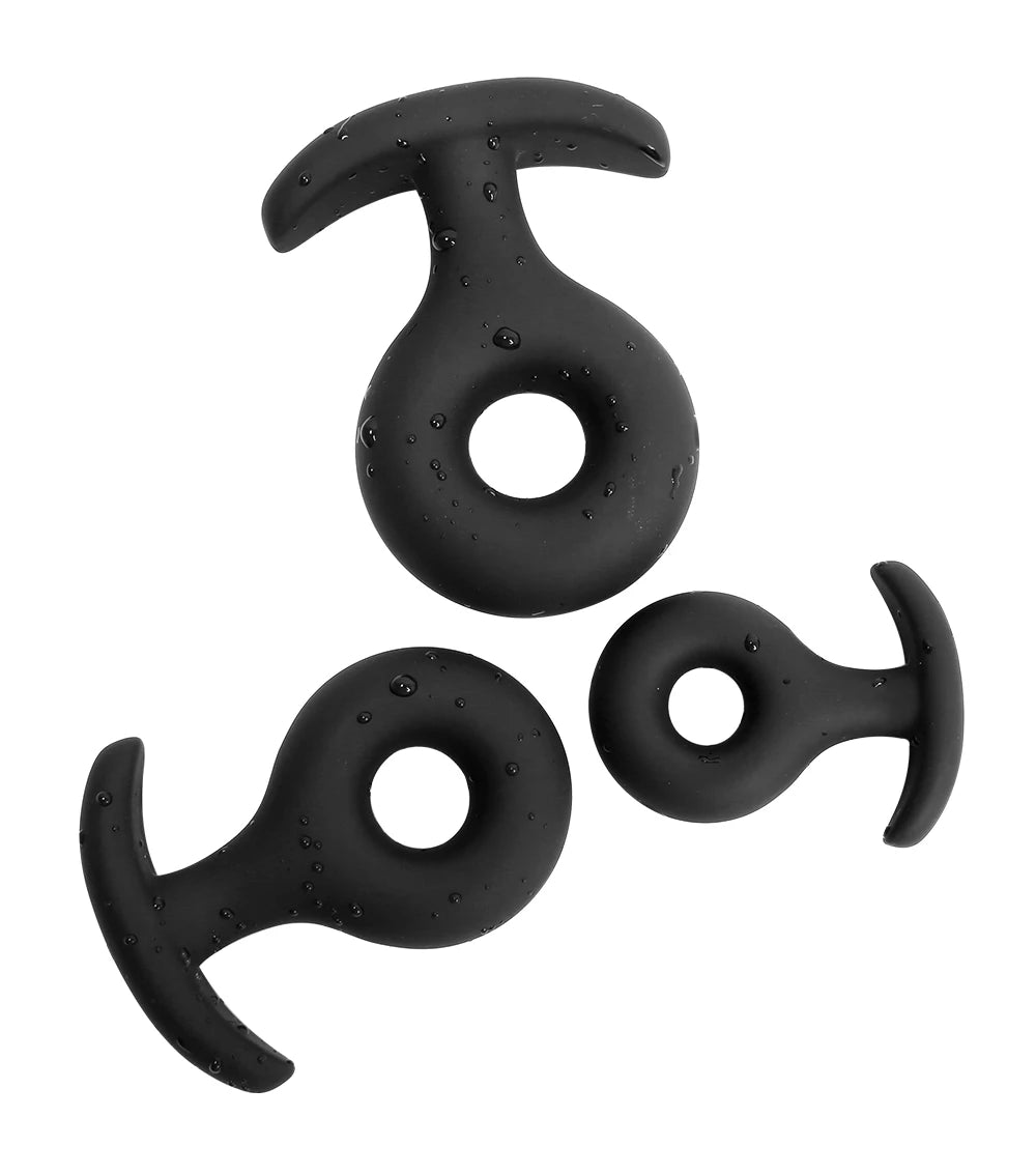 Hollow Wearable Soft Small Silicone Anal Plug Dildo Butt Plug Sex Toys for Adult Beginner Anus Trainer Anal Toy for Men Sex Shop