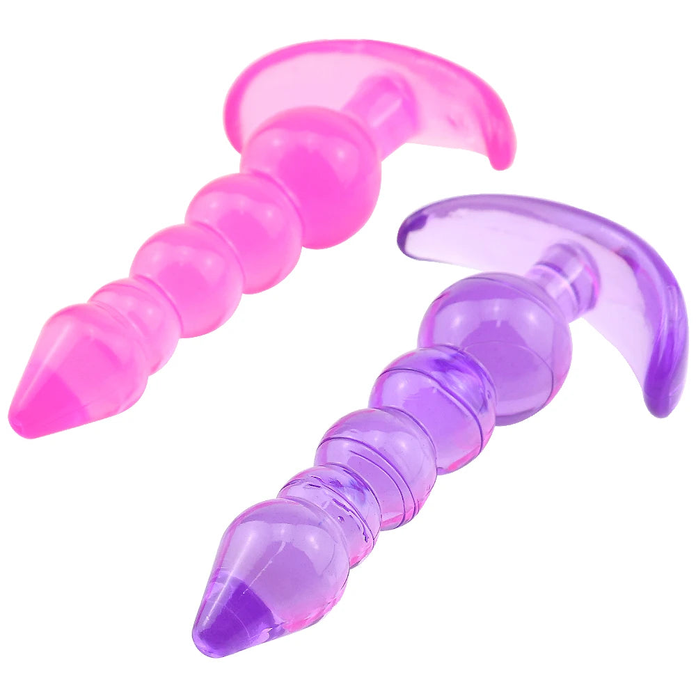 Silicone dildo anal plug, unisex, sexy plug, various sizes of adult products, men and women training massager, couple sex toys