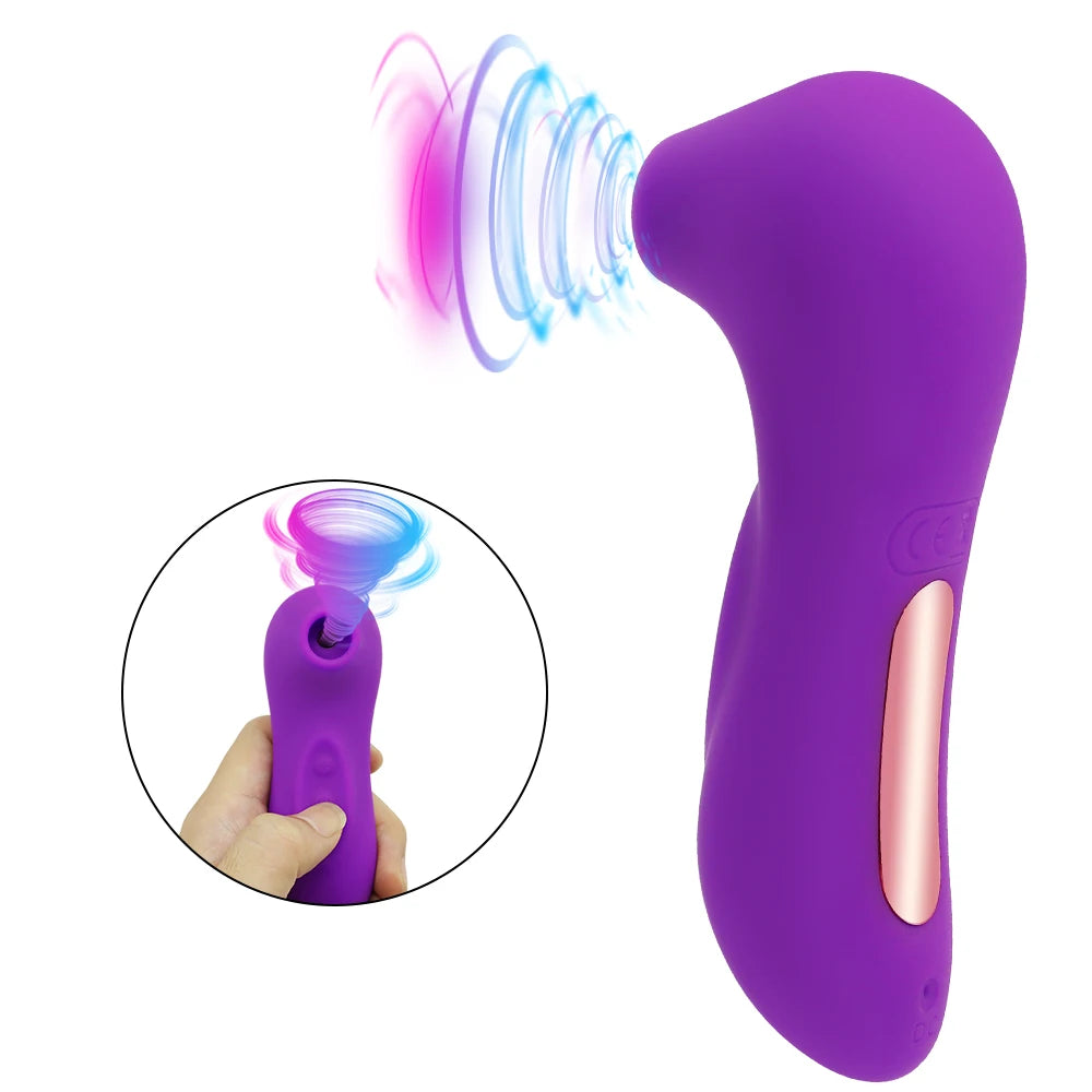 Female Sex Sucking Toy Vibrators Powerful Clitoris Sucker Blowjob Tongue Stimulator Nipple Vagina Pussy Pump Sex Toys for Women
