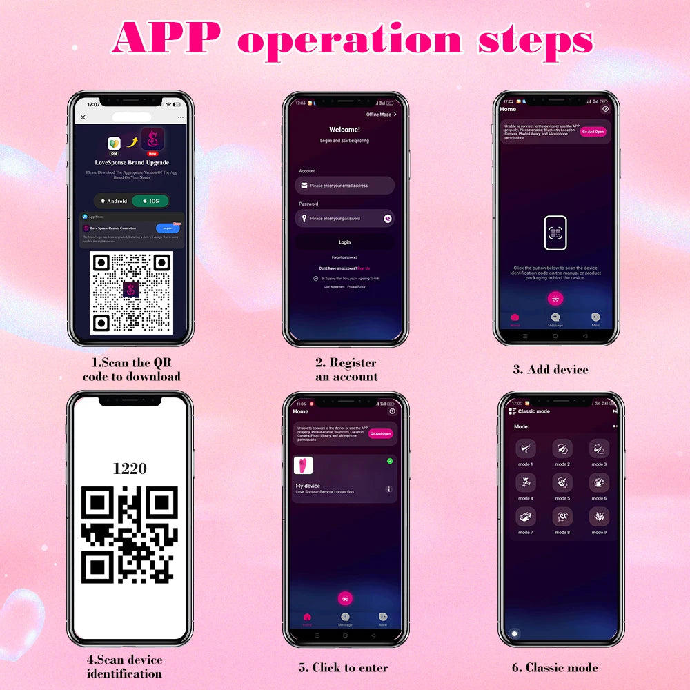 Wearable Panty Vibrators Adult Sex Toys for Women Couples APP Remote Control Clit Nipple Vibrator Rose Dildos Sex Machine