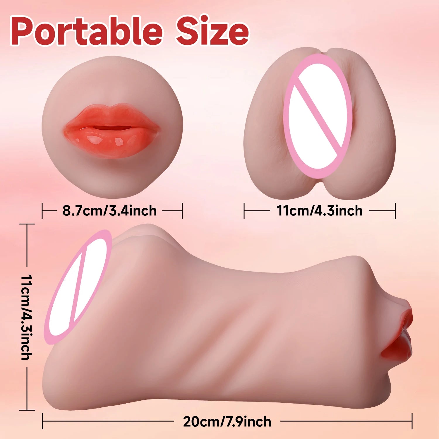 Sex Doll Toys Men 3D Realistic Pussy Real Vagina Sextoys Adult Product Male Pusssy Small Doll Masturbators Cup Masturbating Men