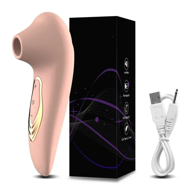 Powerful Sucking Vibrator Female Clitoral Nipple Massager 10 Frequency Vagina Vaccum Stimulator Sex Toys Adult Goods for Women