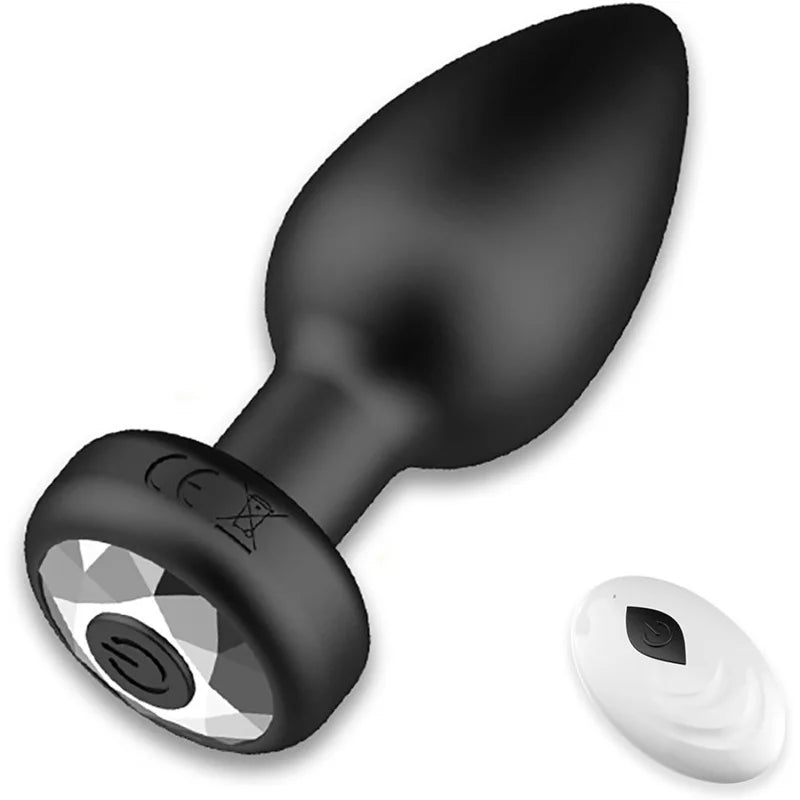Adult Sex Toys Vibrating Anal Plugs Sex Toys Anal Massage Devices for Backyard Use Soft Rubber for Masturbation