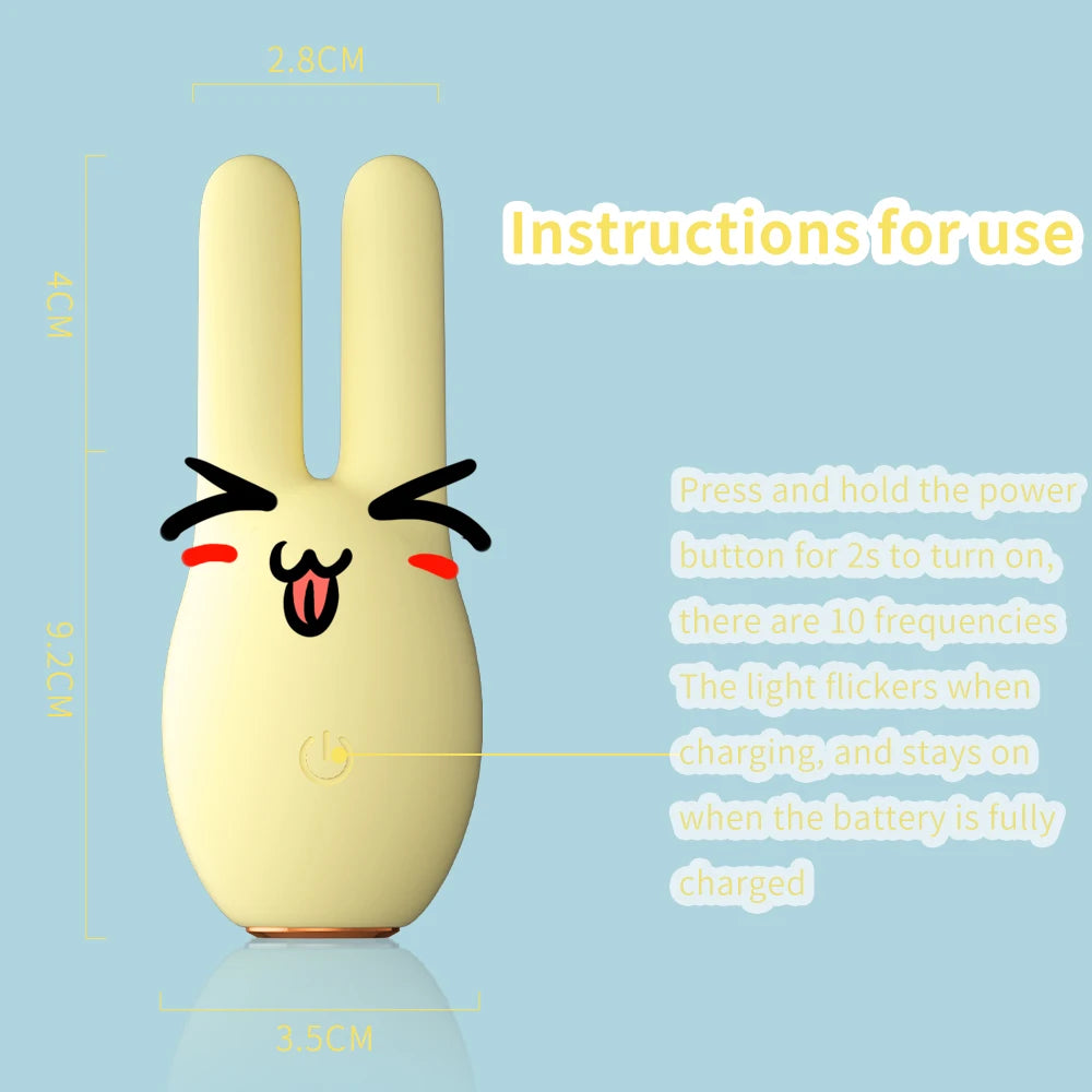 Vibrators for Women 10 Modes Vibration Cute Pets Shape Sexy Toys Nipple Clit Stimulator Waterproof Sex Toys for Women Sex Shop