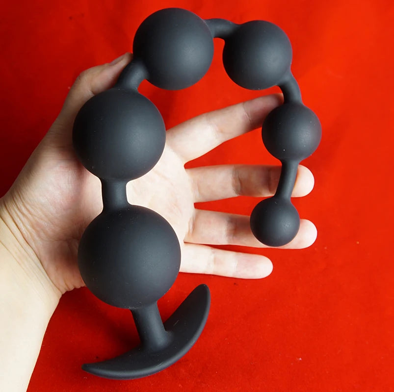 Silicone Anal Beads Dilator,Big Annals Balls,Long Ass Anus But Butt Plug,Analplug Buttplug Butplug,Analsex Prostate Sex Toys