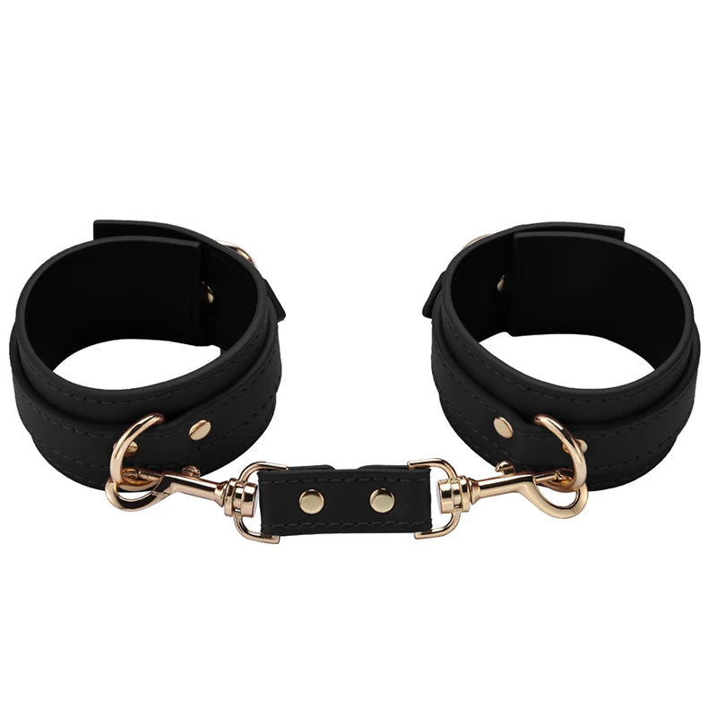 Sex Toys for Woman BDSM Sex Bondage Set Erotic Adults Toys Handcuffs Ankle Cuffs Collar Sex Toy Kit Adults Games Sex Products