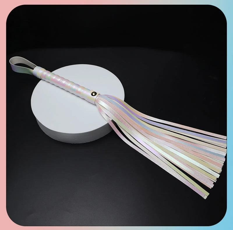 BDSM Spanking Flogger Multi Color Whip Impact Toy for Couples SM Discipline Tool Beginner Bondage Gear Spank Paddle for Adults