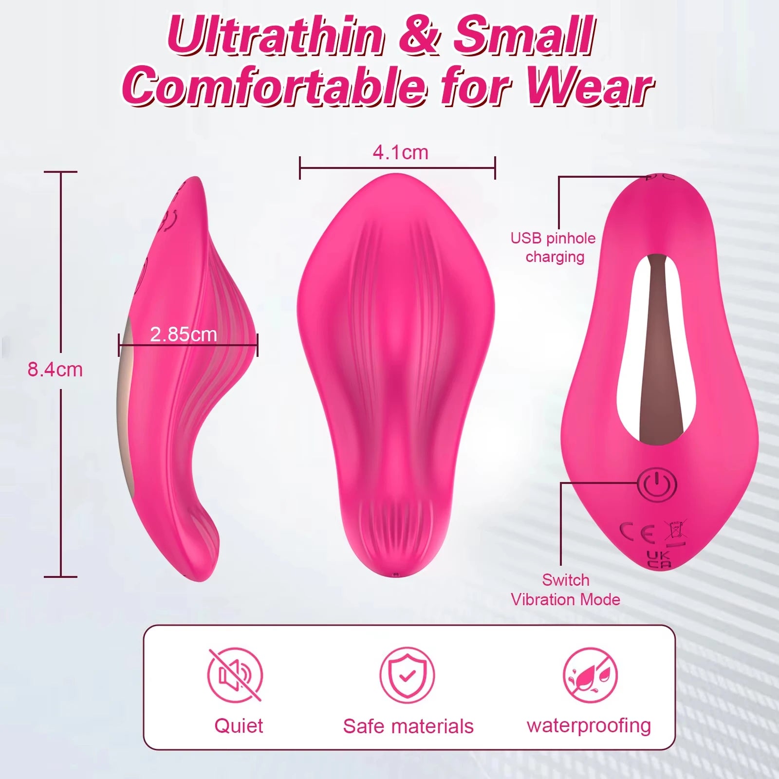 Mini Clitoris Sextoys Stimulator Vibrator for Women Masturbator Wearable Vagina Massager Vibrator Female Sex Toy Adult Supplies