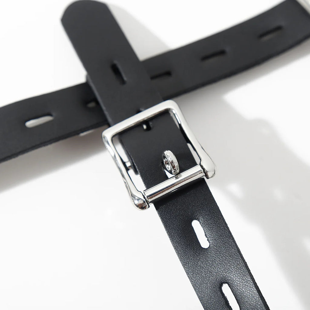 Stainless Steel Spider Ring Gag BDSM Bondage,Nose & Mouth Hook Spreader Leather Head Harness ,Sex Toys For Couples Restraints