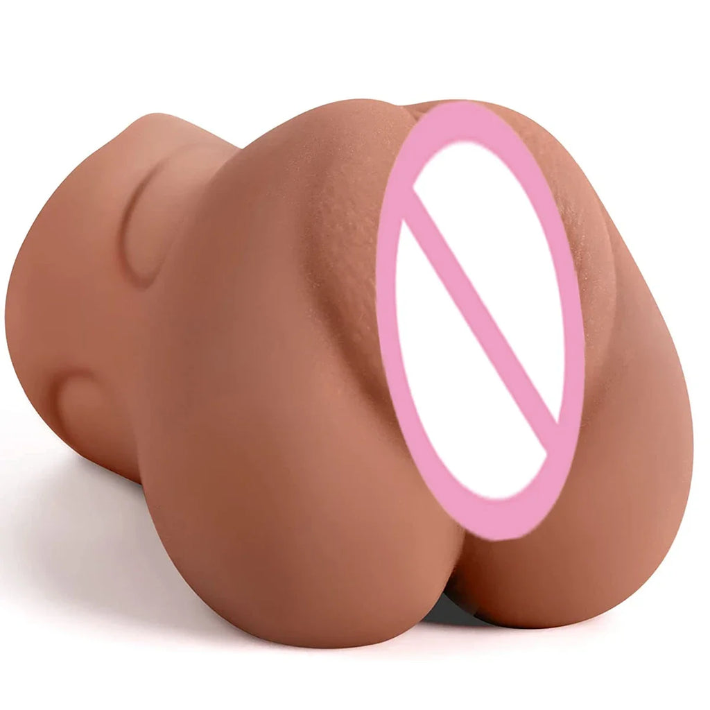 Masturbation Stick Male Masturbator Artificial Vagina Simulator Realistic Rubber Vaginal Industrial Pussy Sex Toys For Men Adult