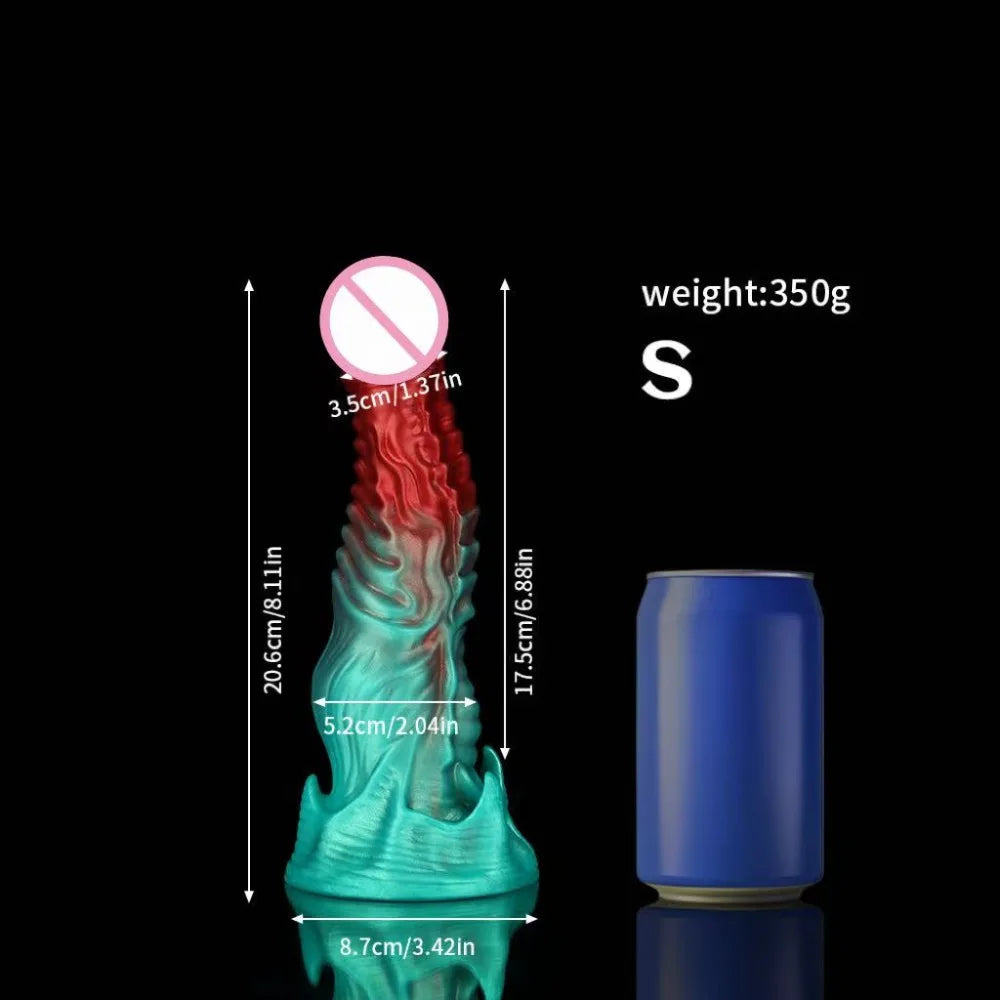 New special-shaped silicone dildo, suitable for women's utensils sm sex, sex toys, adult products, anal plug expansion