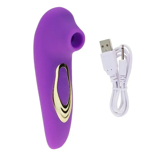 Powerful Sucking Vibrator Female Clitoral Nipple Massager 10 Frequency Vagina Vaccum Stimulator Sex Toys Adult Goods for Women