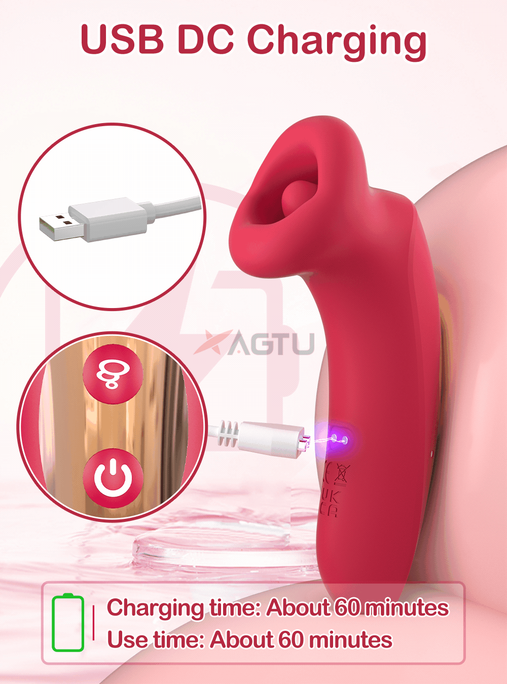 Adult Toys Tongue Licking Vibrator Clitoris Stimulator Dildo Vibrator Masturbation Tools Women Vagina Vibration Adult Supplies