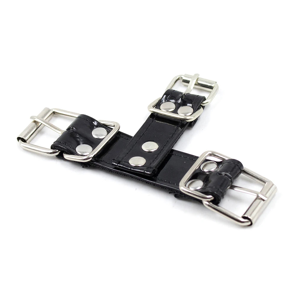 Bdsm Slave Metal Nose Hook,Oral Fixation Fetish Open Mouth Bite Gag with Nose Clip,SM Leather Head Bondage Harness Strap Sex Toy