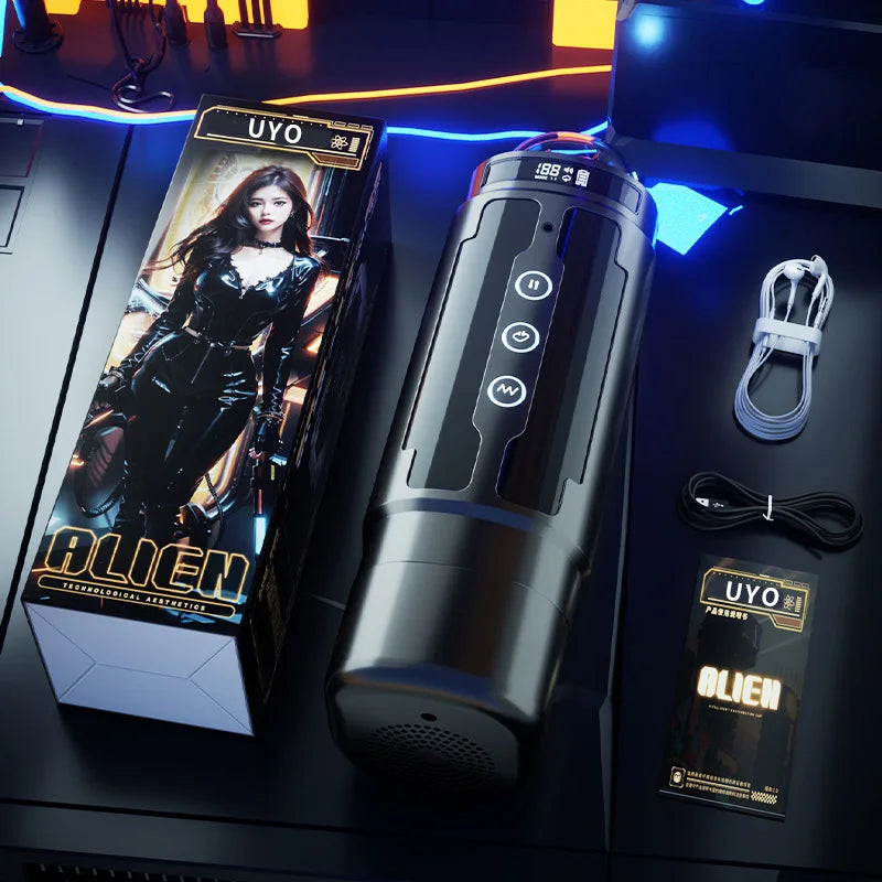 male adult products masturbator vaginal sucking masturbation voice interactive artificial vagina telescopic heated male sex toys