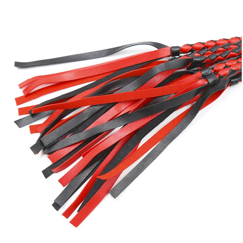 8 Braids Slave Bdsm Whip Sex Toys for Womans Couples Adult Games Bdsm Spanking Flogger Whip Bondage Restraints Leather Whips