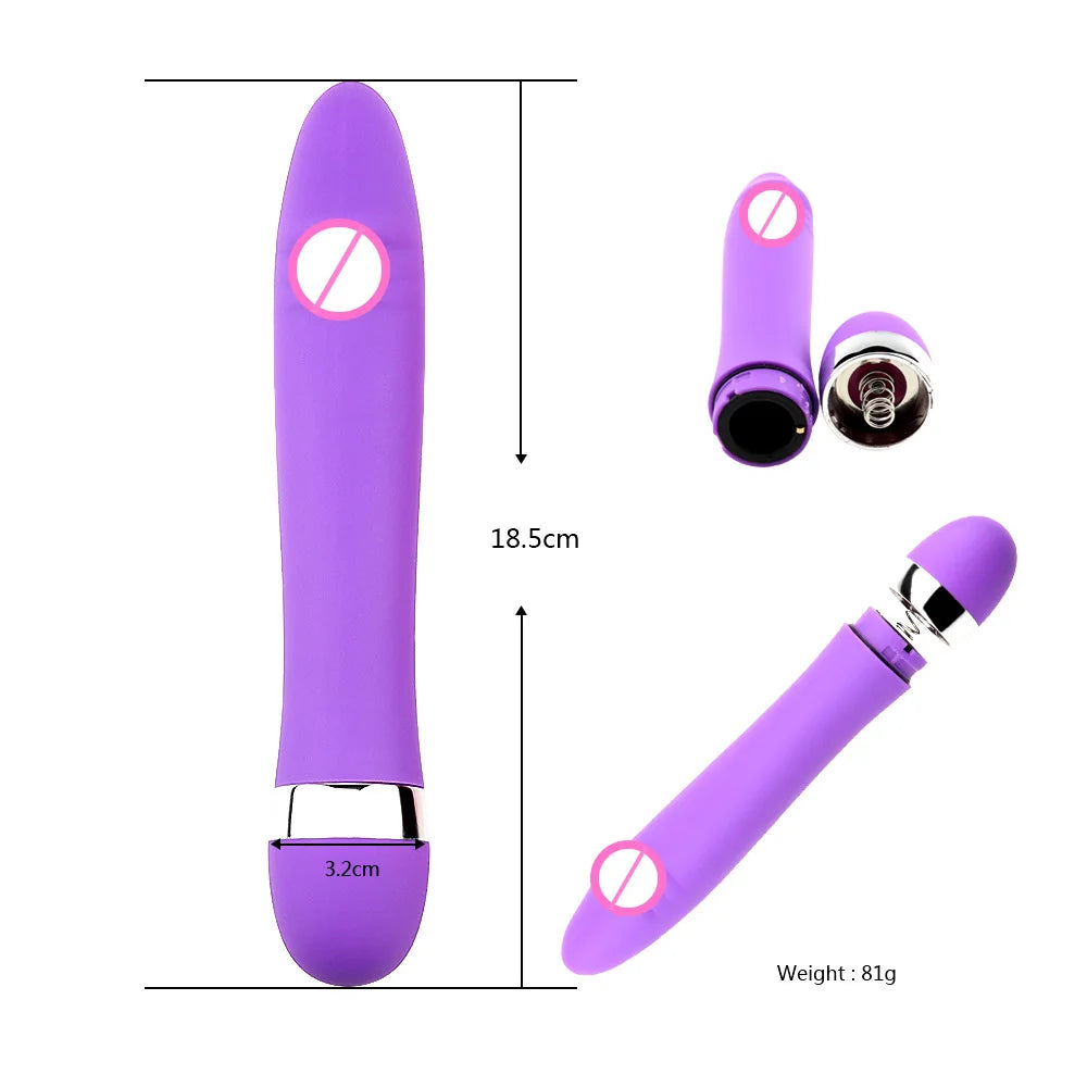 Sex Toys for Woman AV Stick Realistic Dildo Vibrator Erotic G-Spot Vagina Massage Magic Wand Analplug Lesbian Female Masturbator