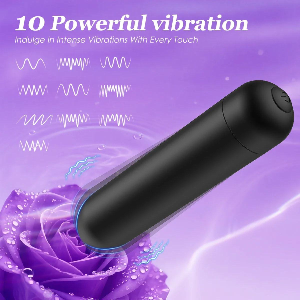 Mini Powerful Bullet Vibrator Women Clitoral Stimulator Vaginal G Spot Masturbation USB Charge Erotic Vibrators Adult Sex Toys