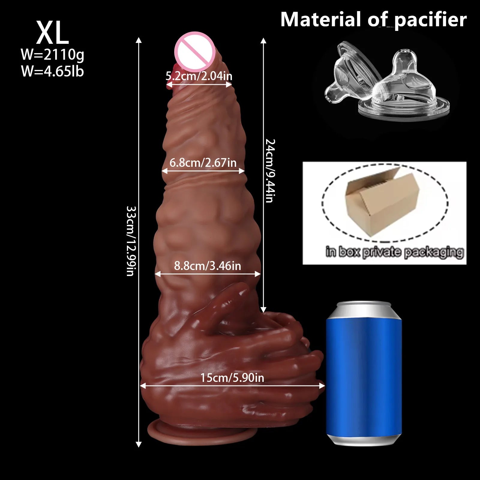 5 Size New  Realistic Giant  Dildo Silicone Animal Penis Adult Sex Toys Women Rapid Orgasm Masturbation Tool Oversized Soft Dick