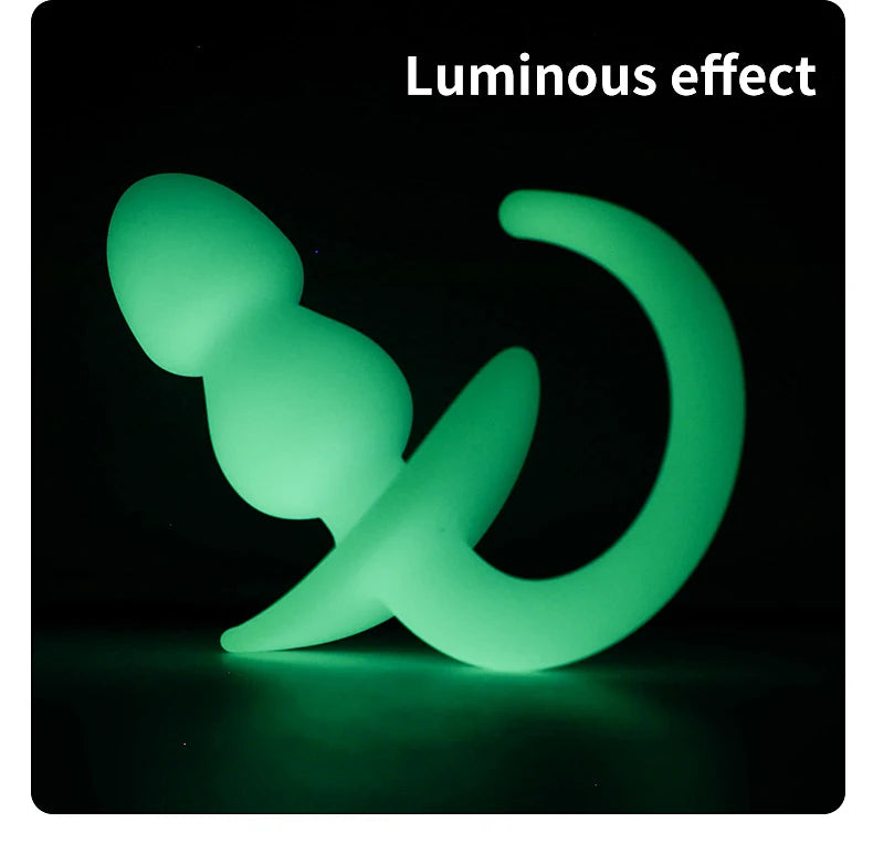 Dog Tail Anal Plug Silicone Butt Plug Puppy Play Anal Accessories Sex Toy for Adult18+ Woman Men Role Play Pup Tail Sex Shop Toy