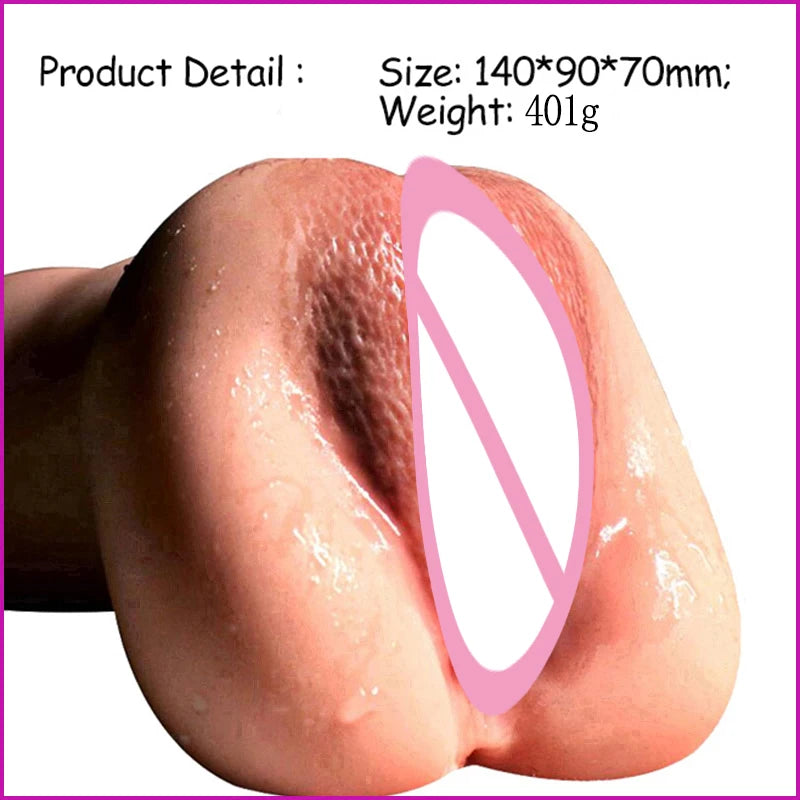 3 IN 1 Sex Toys Masturbation For Men Deep Throat Artificial Real Pussy Oral Male MasturbatorBlowjob Realistic Rubber Vagina