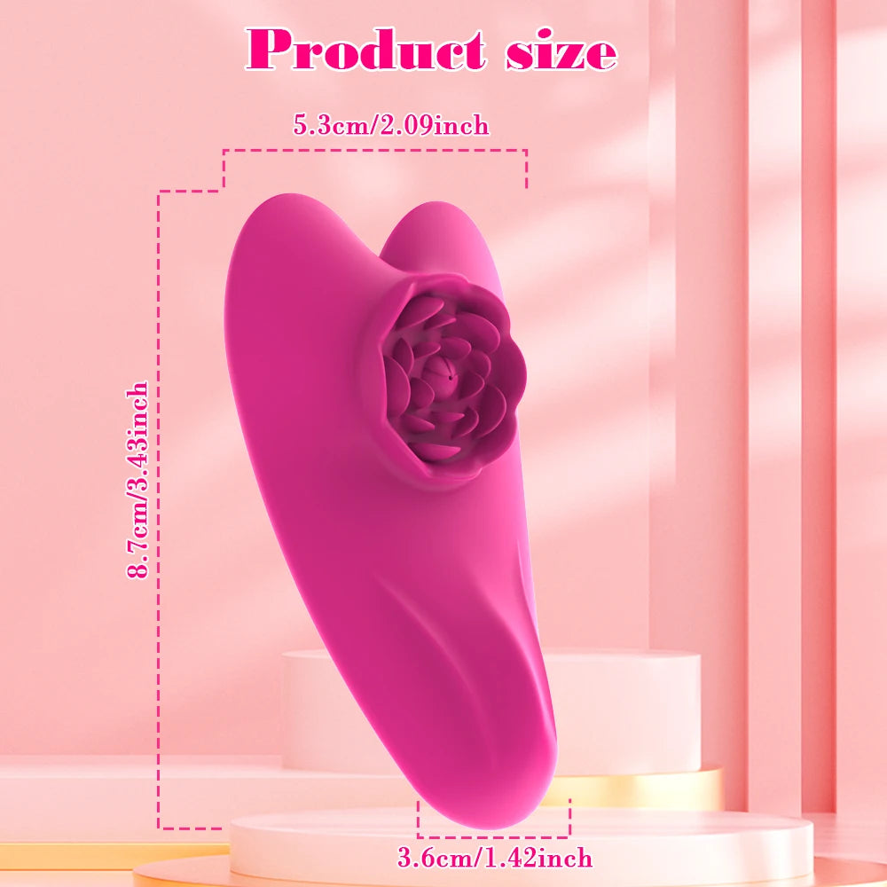 Wearable Panty Vibrators Adult Sex Toys for Women Couples APP Remote Control Clit Nipple Vibrator Rose Dildos Sex Machine