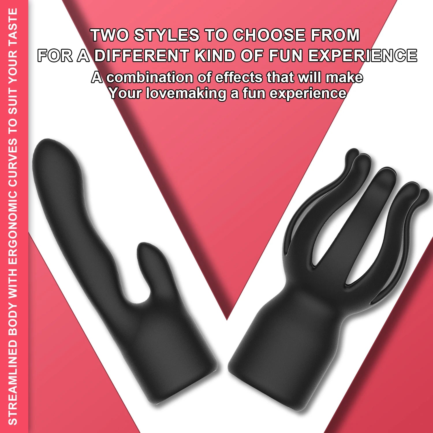 Silicone Powerful AV Vibrator, Female Nipple Clitoris G-spot Stimulation Masturbator, Couples Adult Sexy Sex Toys, Sex Toys 18+