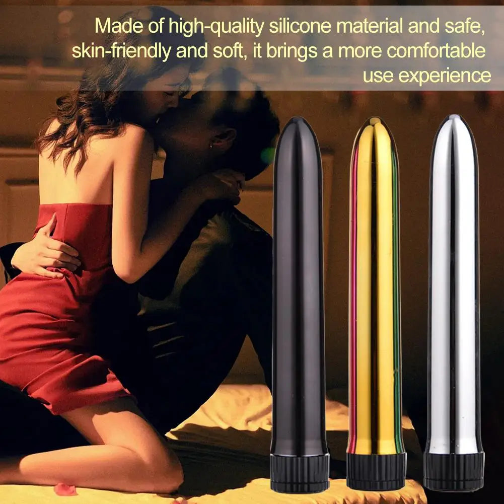 7Inch Vibrating Dildo for Women, Portable Bullet Vibrador Dildo Vibrator Clitoris Stimulator G-spot Massager Sex Toy Masturbator